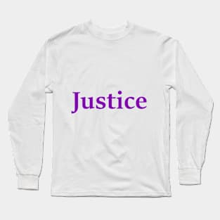 Justice Long Sleeve T-Shirt